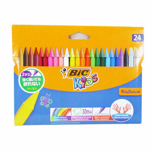 Крайон карандаша 24 Цвет BIC Japan Kids Bkcry24e/0722x2 кусочки/оптом