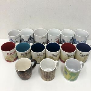 starbucks スターバックス 海外限定 マグカップ CITYMUG 中古品 15個セット まとめ売り