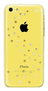  бесплатная доставка * смартфон кейс покрытие iPhone5c прозрачный Swarovski 