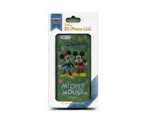 ★Disney ディズニー 3D iPhone6s iPhone6（4.7インチ）ケース ミッキーマウス＆ミニーマウス k001 3Dホログラム 立体に見える