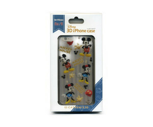 ★Disney ディズニー 3D iPhone6s iPhone6（4.7インチ）ケース ミッキーマウス＆ミニーマウス k002 3Dホログラム 立体に見える