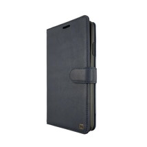 AEGIS iPhone XS Max 本革 手帳型 ケース ネイビー 高級感 マグネットベルト付 PROTECTIVE GENUINE LEATHER 2in1 FOLIO & HARD SHELL/NAVY_画像2