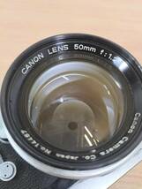 ◆S1025◆【中古現状品】CANON MODEL VT de luxe キャノン レンジファインダーカメラ レンズ 50mm F1.2 付　ジャンク_画像7