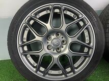 社外品　17インチ　7j 5穴/100 +48 215/45R17 91W GOODYEAR EAGLE LS EXE 2017年　　4本セット　プリウス　BRZ 86 など_画像2