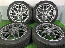 社外品　17インチ　7j 5穴/100 +48 215/45R17 91W GOODYEAR EAGLE LS EXE 2017年　　4本セット　プリウス　BRZ 86 など_画像1