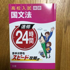 速修24時間　国語　国文法