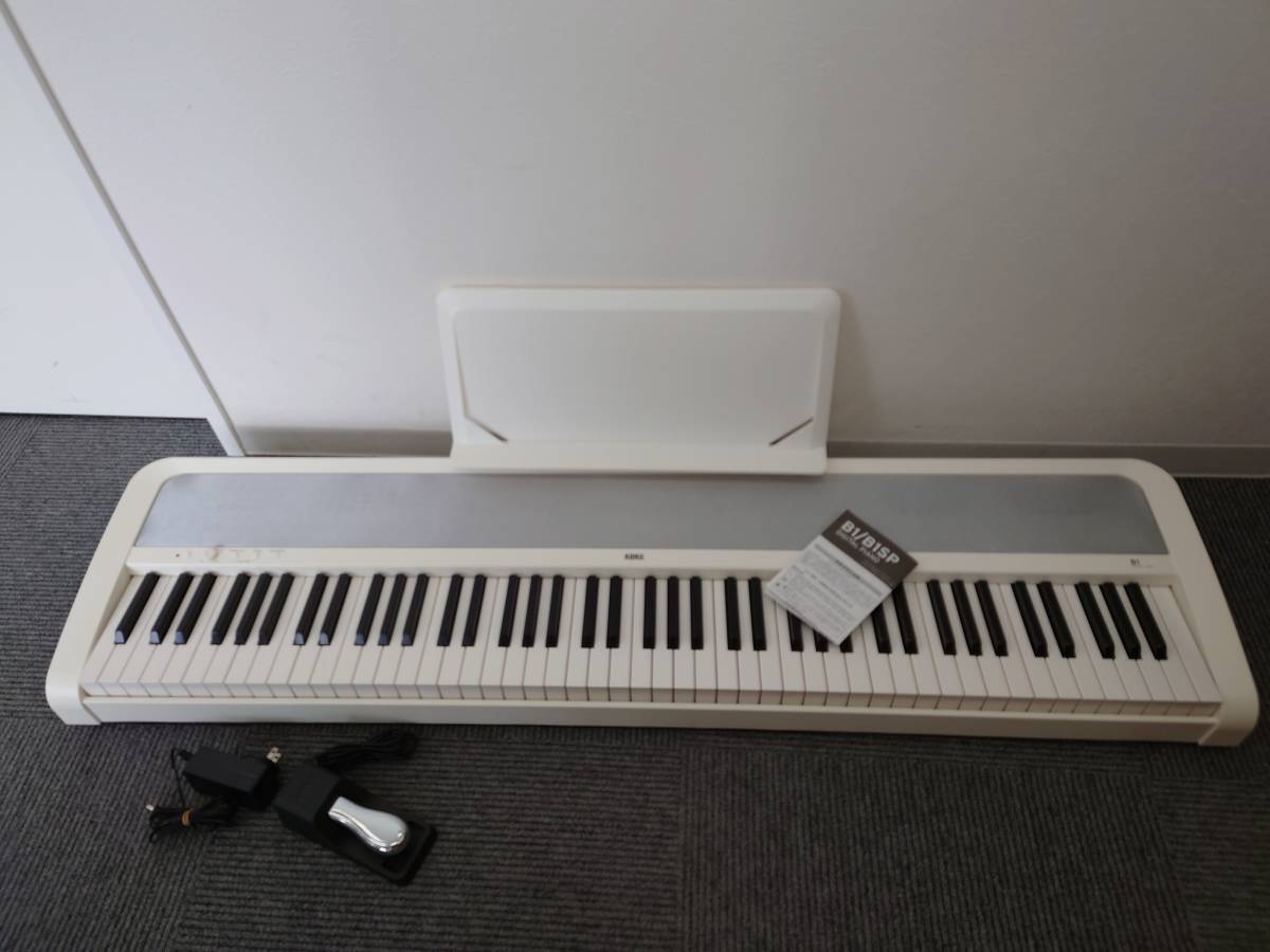 在庫あり】 B1(WH) 美品 KORG コルグ 88鍵盤 2017年 ホワイト 電子ピアノ - 鍵盤楽器 - www.indiashopps.com