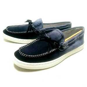 特価/未使用/Stefanorossi/ステファノロッシ/SLIP-ON/スリップオン/デッキシューズ/サイズ=45/28.5~29.0cm/d.navy