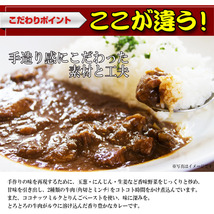 同梱可能 レトルトカレー お肉屋さんのビーフカレー 1人前220g キンリューフーズｘ２食セット/卸_画像6