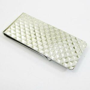  free shipping mail service money clip diamond cut SV 50831104 made in Japan 