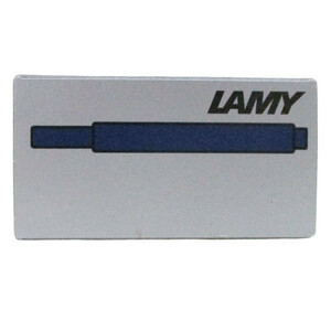  free shipping Lamy fountain pen ink cartridge 5 pcs insertion . blue black LT10BLBKx1 piece 