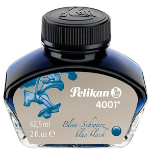  free shipping pelican original bottle ink 4001/76/62.5ml blue black Japan regular goods 