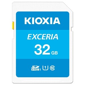 送料無料　KIOXIA (旧東芝) SDHCカード 32GB 32ギガ CLASS10/SDカード 過渡期につき柄変更あり tosdhccl1032gb