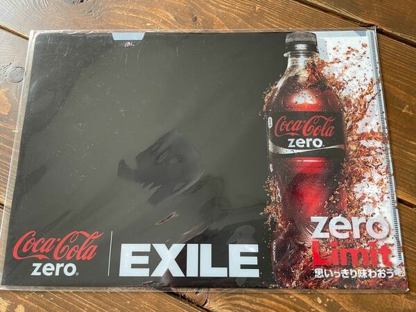 未開封 非売品 クリアファイル EXILE コカ・コーラ