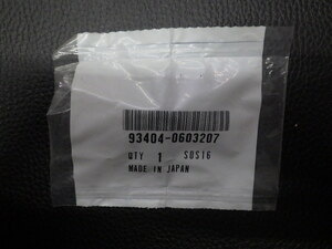 未開封 純正部品 ホンダ HONDA ライブディオ LiveDio AF34 AF35 ボルトワッシャー 6×32 型式: 93404-0603207 管理No.17629