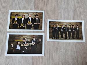 防弾少年団 BTS★全員 ユニット GLOBAL FANCLUB 2期 ARMY フォト カード3枚★グローバル ファンクラブ 全員 FC PHOTO CARD トレカ バンタン