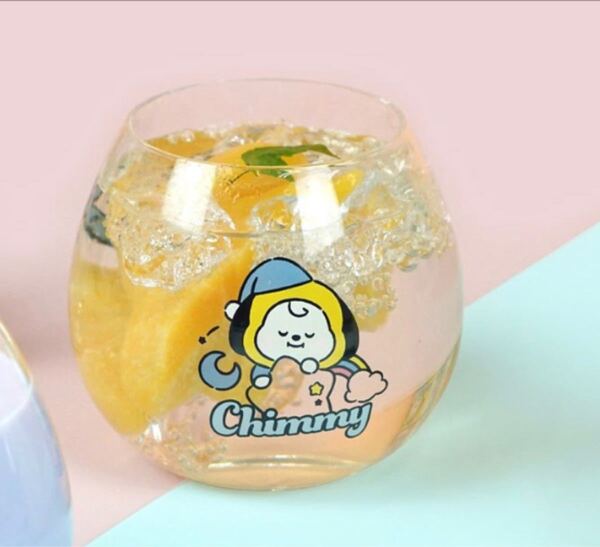 BT21 チミー グラス コップ320ml CHIMMY