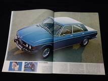 【1971年】BMW 2500 / 2800 / 3.0S / 3.0SI 専用 本カタログ / 英語版 【当時もの】_画像4