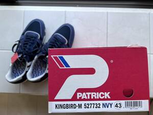 [新品] Patrick KING BIRD Navy パトリック キングバード ネイビー サイズ43