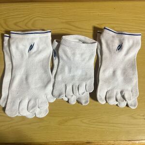 ニシスポーツ 陸上用 5本指靴下 3足セット
