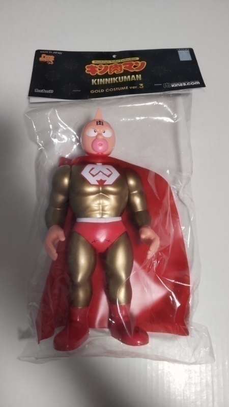 KIN29TOY 山中塗 ロビンマスク 胸像 ソフビ（漆塗りver.）