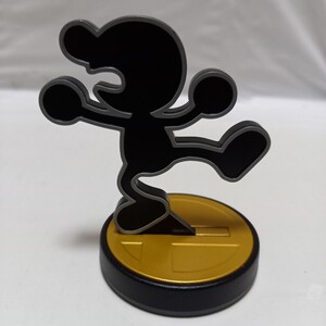 【希少】amiibo【Mr.ゲーム&ウォッチ】大乱闘スマッシュブラザーズ