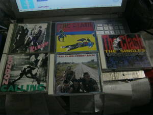 CLASH クラッシュ / 白い暴動+動乱+ロンドンコーリング+コンバットロック+SINGLES 国内盤5枚 JOE STRUMMERS MICK JONES ジョーストラマー