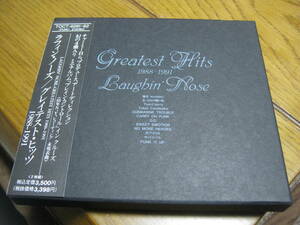 LAUGHIN' NOSE ラフィンノーズ / GREATEST HITS 1988-1991 帯付箱入りCD+4曲入CD CHARMY PON WANTAN COBRA RYDERS STAR CLUB STALIN KENZI