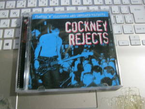 COCKNEY REJECTS コックニーリジェクツ / FLARES'N'SLIPPERS AND UNHEARD REJECTS ドイツ盤CD Oi Skins ANGELIC UPSTARTS BLITZ COMBAT 84