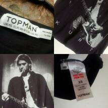 TOPMAN カートコバーン　Tシャツ MADE IN MAURITUS_画像1