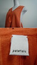 ◆　パタフィシック patafisic　ニットトップス　オレンジ　サイズＭ　◆_画像3
