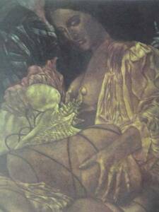 Art hand Auction Masuo Ikeda, Venus with a shell, From a very rare art book, Comes with high-quality frame, Painting, Oil painting, Nature, Landscape painting