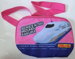 アサヒ飲料xプラレール☆N700系 MIZUHO/SAKURAショルダーバッグ