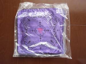  new goods * not for sale * unopened ANNASUI Anna Sui cushion Novelty butterfly pattern purple 