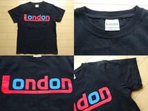 【LAUNDRY】LONDON 半袖 Tシャツ ブラック XSサイズ(ランドリー,コラボレーション)_画像2
