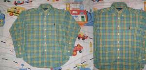 * prompt decision postage included *Ralph Lauren Ralph Lauren long sleeve check shirt S(8/10)* Polo 