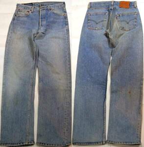 f836/LEVIS501アメリカ製MADE IN U.S.A.少し古いタイプです。’95