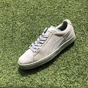 美品25 PUMA SUEDE CLASSIC MATT&SHINE プーマ スエード クラシック マットアンドシャイン G727