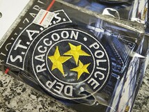 [新品] CAPCOM BIOHAZARD パッチ 3枚セット/STARS UMBRELLA RPD/カプコンオフィシャル バイオハザード_画像4