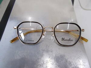  Blanc Schic Classic Blanschic CLASSIC inner rim Boston glasses frame CL-3103-4 stylish 