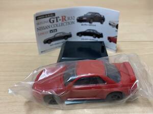 送料無料 1/64 SKYLINE GT-R R32 NISSAN COLLECTION ガチャ レッドパール