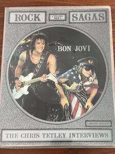 7inch#ROCK /Bon Jovi/Rock sagas The Chris Tetley interviews/picture disk/CTD2003