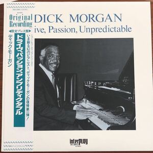 LP■JAZZ/Dick Morgan/Drive, Passion, Unpredictable/NLP 9501/ディック・モーガン/帯/OBI/限定プレス盤