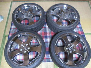 WORK■■18×8JJ　PCD114.3　5穴■ヨコハマ　４本　送料無料