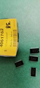 【在庫即納】TC74HC4066AF　4個セット　TOSHIBA　集積回路　IC　CMOSアナログスイッチ(SOP)