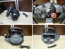 ロジクール ドライビングフォース GT PS3 Driving Force GT LPRC-14500 動作確認済み 苫小牧西店_画像3