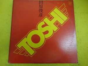 田原俊彦 - TOSHI 名盤 オリジナル原盤 LP ヒットチューン POPｓ