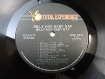 Billy And Baby Gap オリジナル原盤 US LP SOUL FUNK Rock The Nation / Cinderella / Sex Is On My Mind 等収録_画像4