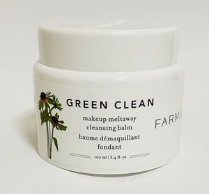 クレンジングバーム FARMACY ファーマシー グリーン クリーン メイクアップ メルタウェイ 100ml 3回使用