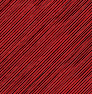 ロラライハリス生地 Quirky Bias Stripe Red/Black 